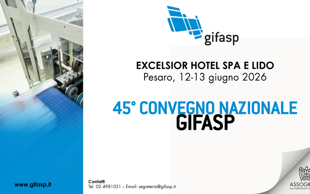 45° Convegno Nazionale GIFASP: Pesaro, 12-13 giugno 2026, save the date