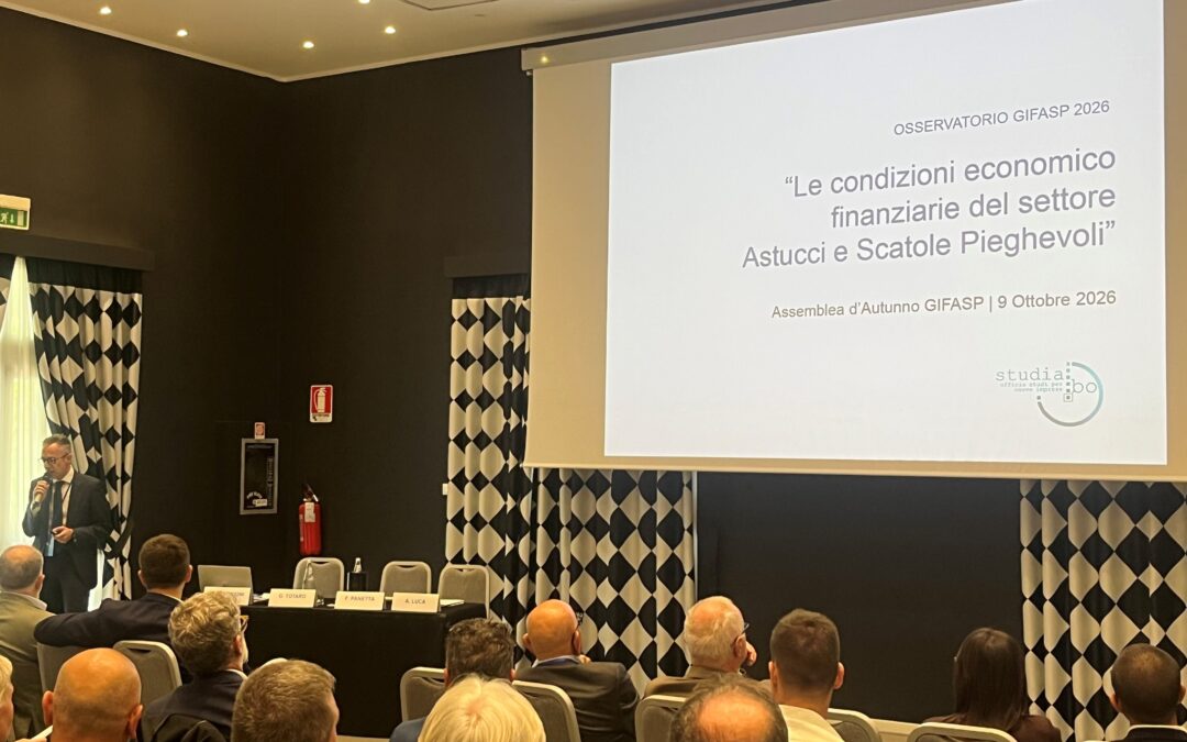 Assemblea d’Autunno GIFASP 2026: astucci e scatole pieghevoli in cartoncino, un anno di contrazione dei fatturati ma comparto solido