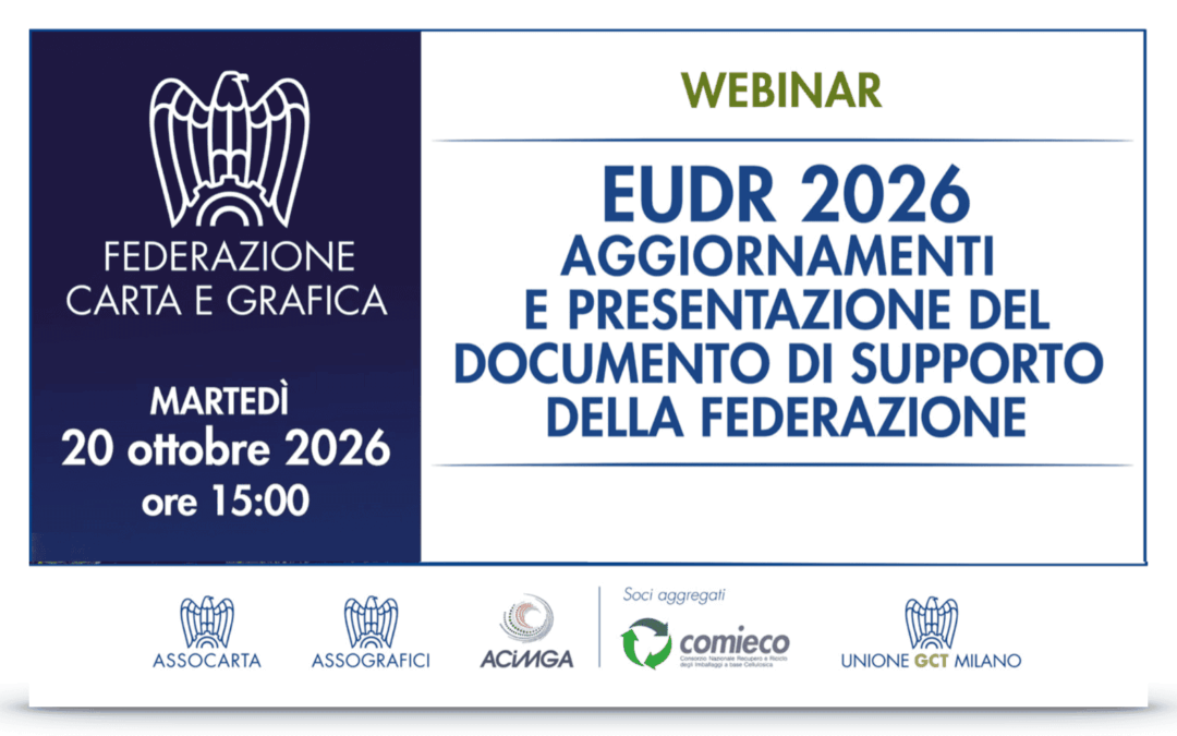 Regolamento deforestazione EUDR: il 20 ottobre il webinar e una guida delle Federazione